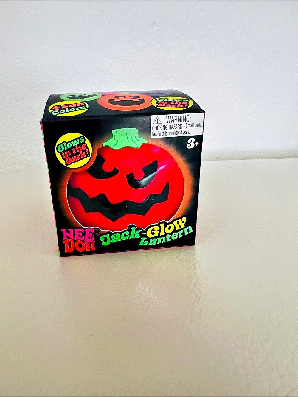 NEEDOH Jack-Glow Lantern Glow-in-the-Dark Orange